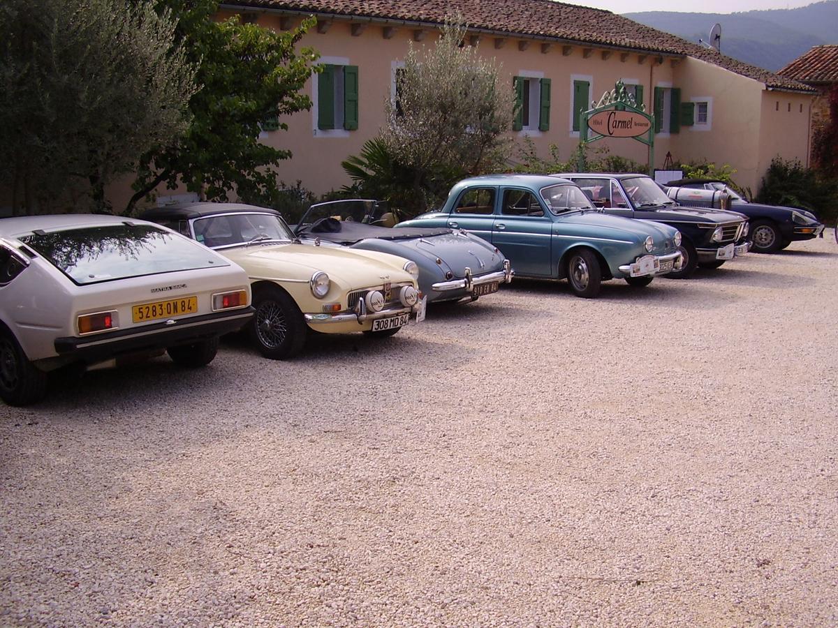 Hotel Carmel Les Vans Exterior foto